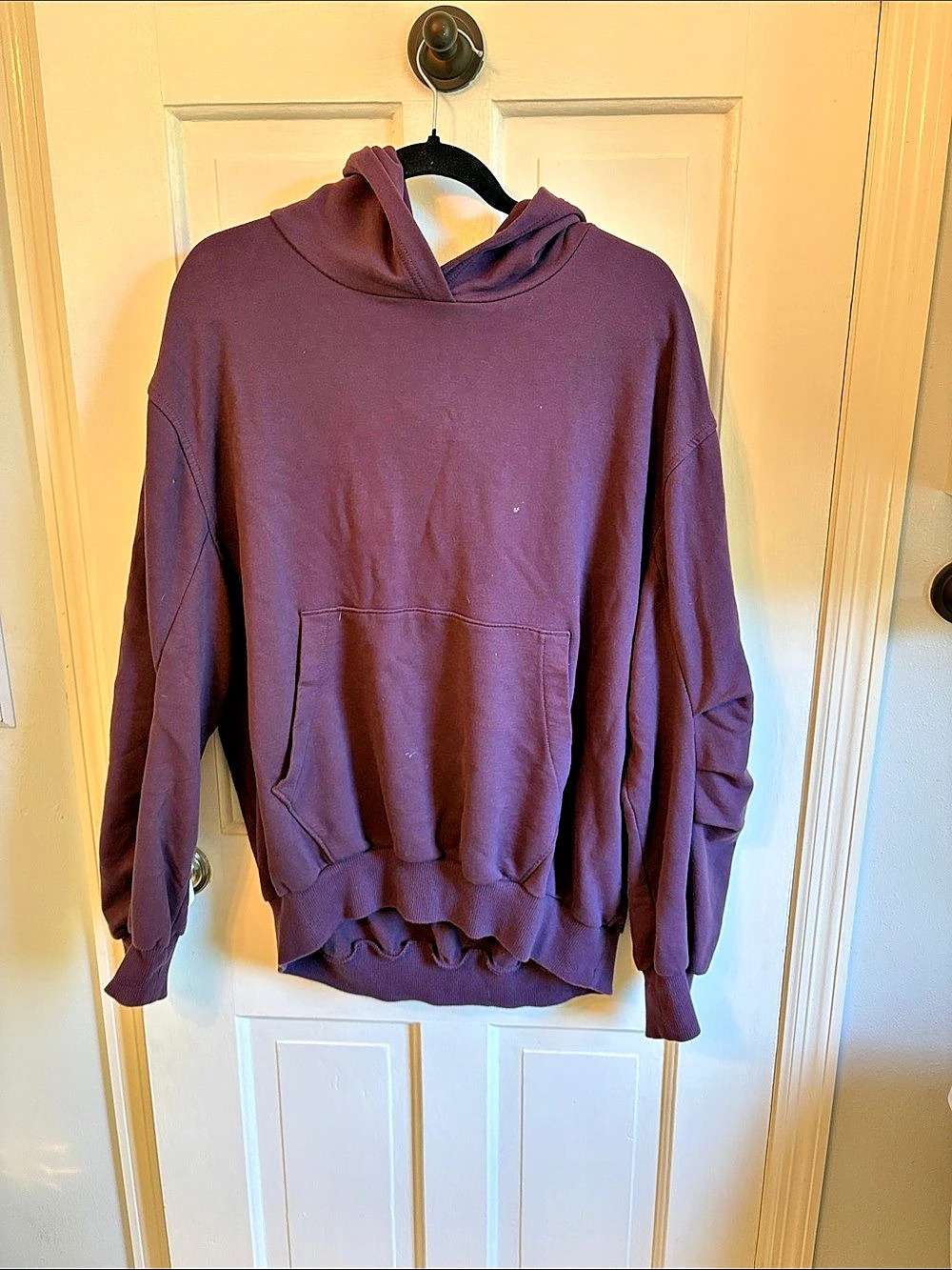 aerie Jet Setter Hoodie Purple Pullover Size Medium